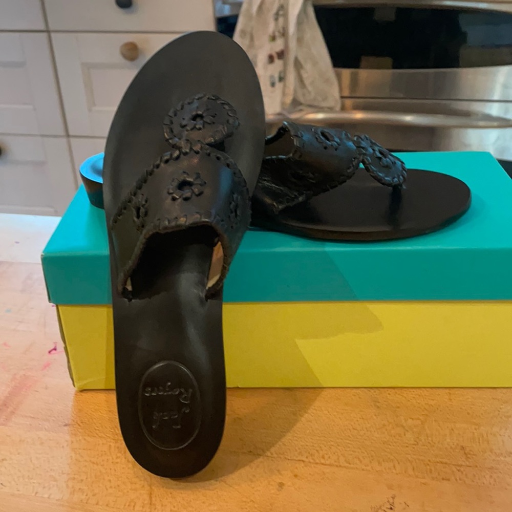 Jack Rogers black Capri Sandal